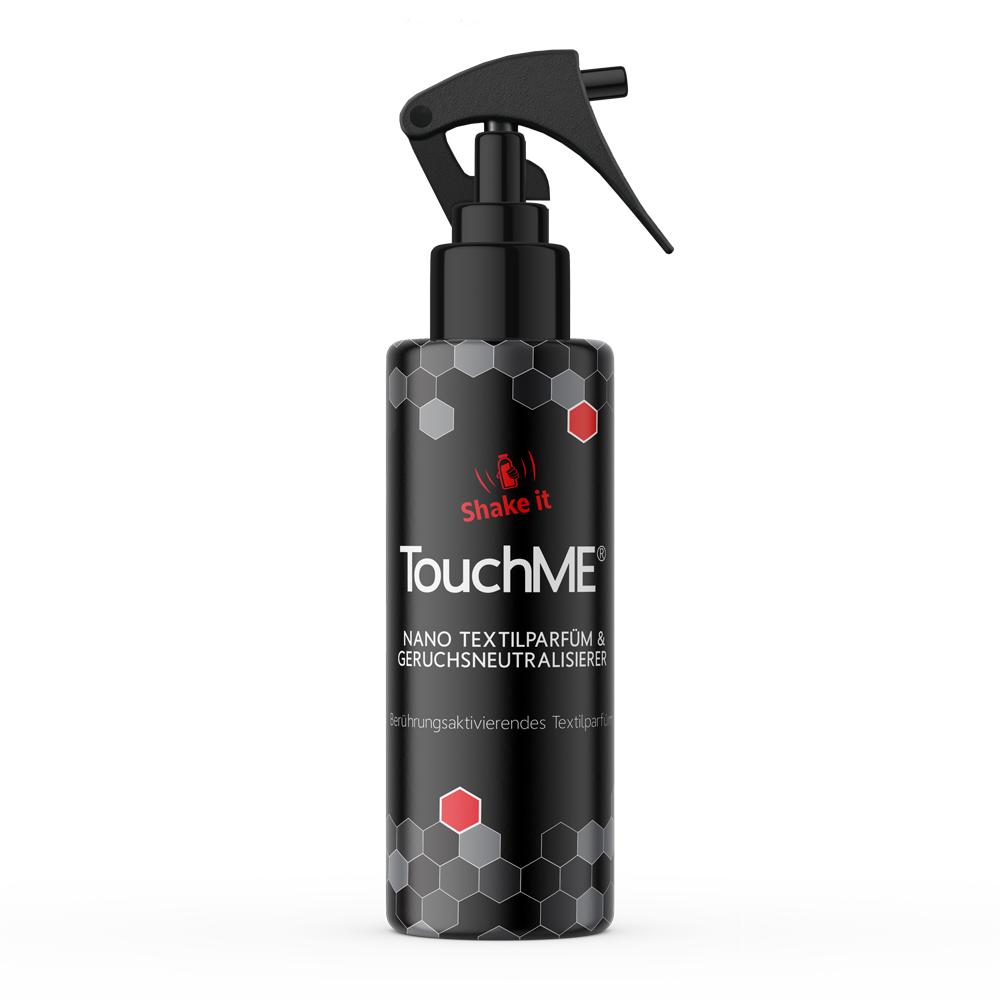 TouchME® premium black red 200ml Sprühflasche - touchmenano
